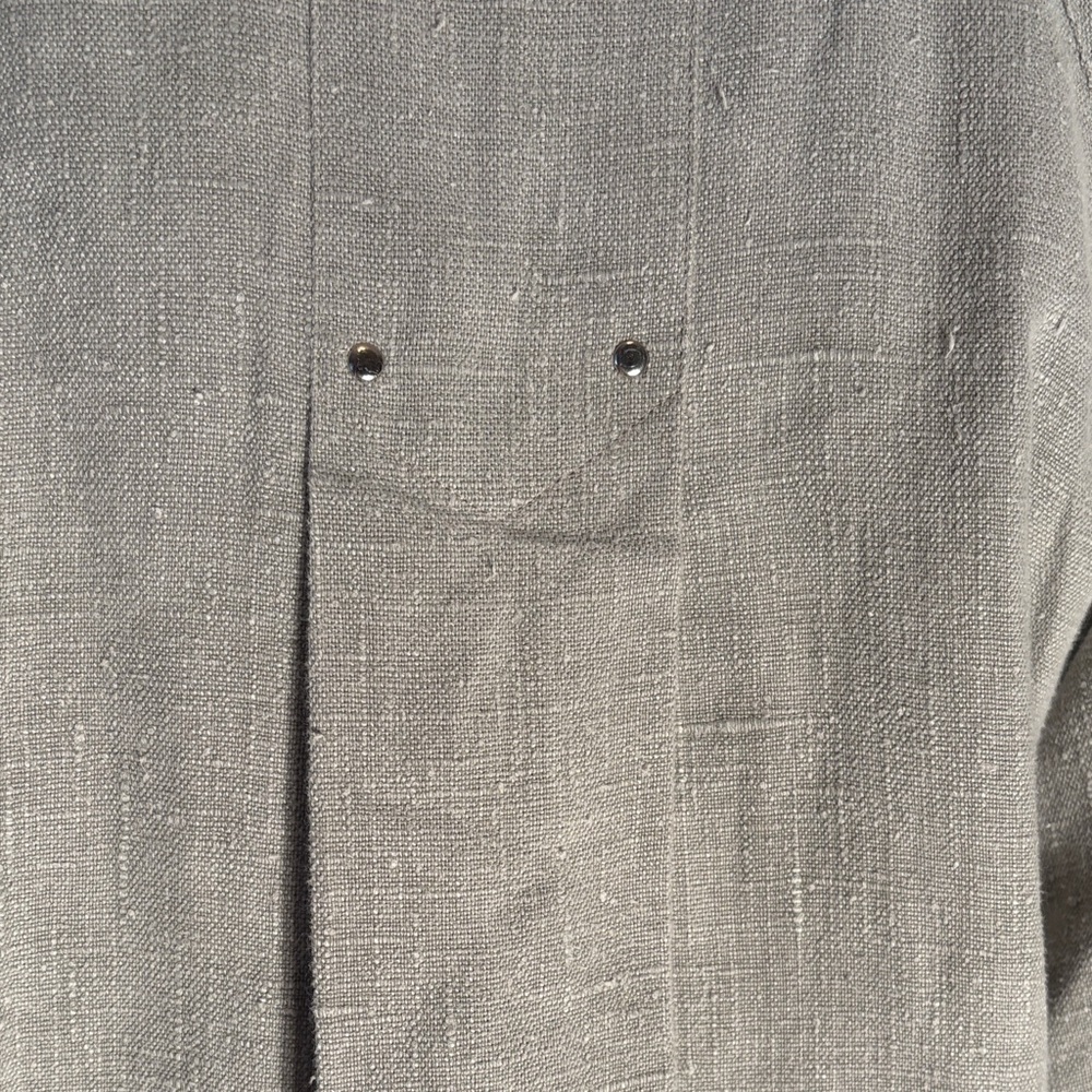 Elegant Raw Silk Tan Suit of Jacket And Shorts - Picture 4 of 7